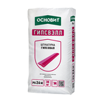 Гипсовые Штукатурка ОСНОВИТ Гипсовая Серая ГИПСВЭЛЛ PG26 M 30 кг 105024